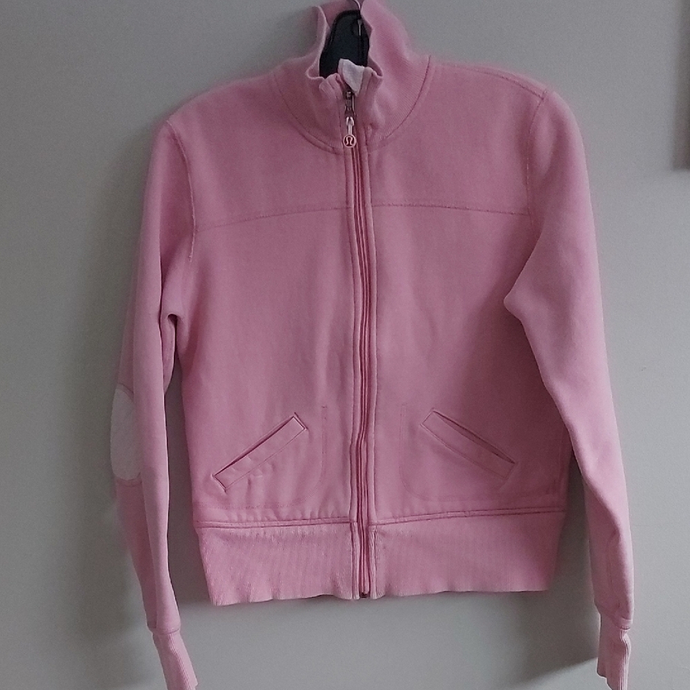 Lululemon Athletica Pink Bomber Jacket - 10